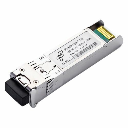 Трансивер Future Technologies FT-SFP+SR-0,3-D SFP+ MM 10Гбит/с Tx:850нм до 0.3км