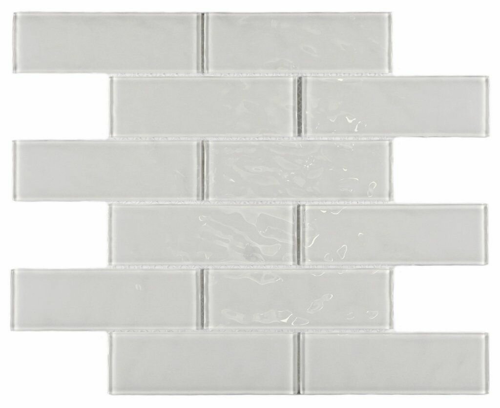 Мозаика стеклянная Rumba White (148х48) 300х300х4 мм (шт)