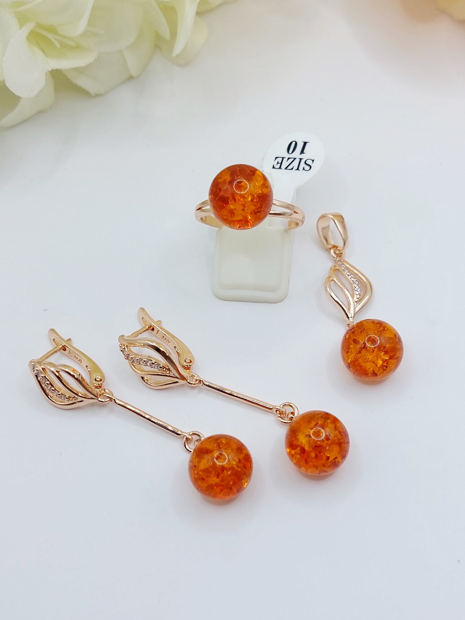 Комплект бижутерии: кольцо 