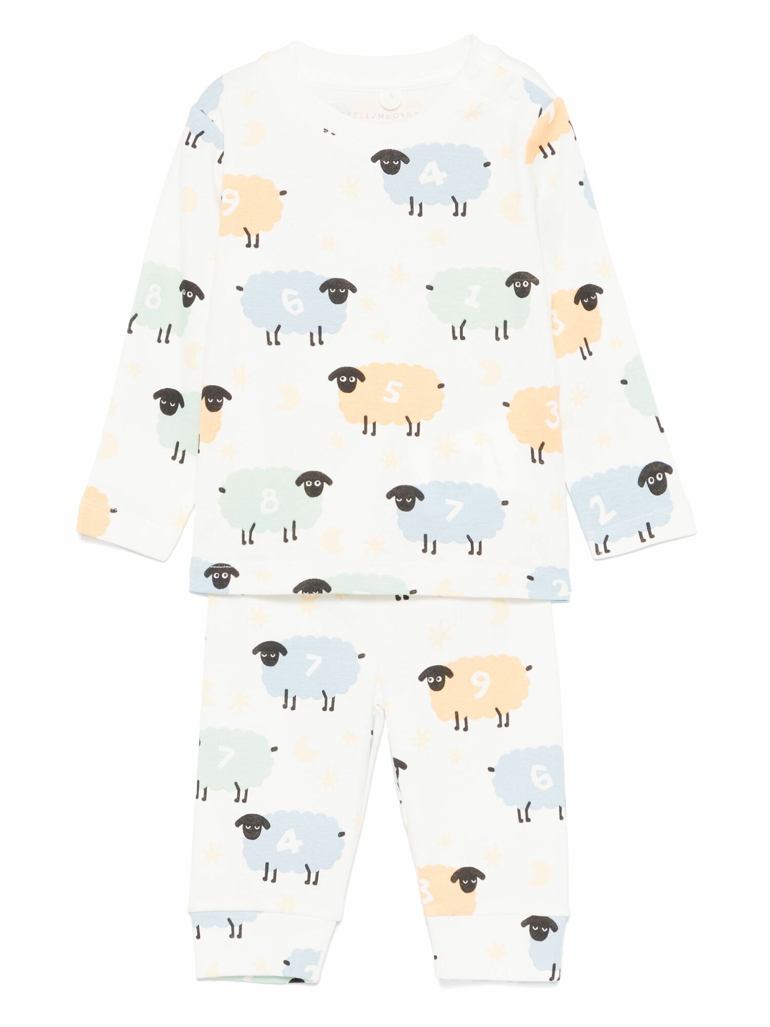 Комплект одежды Stella McCartney Sheep, размер 6 мес, белый
