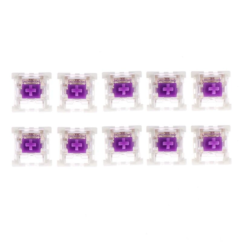 Механические переключатели Outemu MX 10 шт, черный, синий, коричневый, Purple
