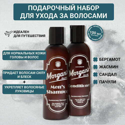 Премиальный подарочный набор для ухода за волосами Morgans 2919₽