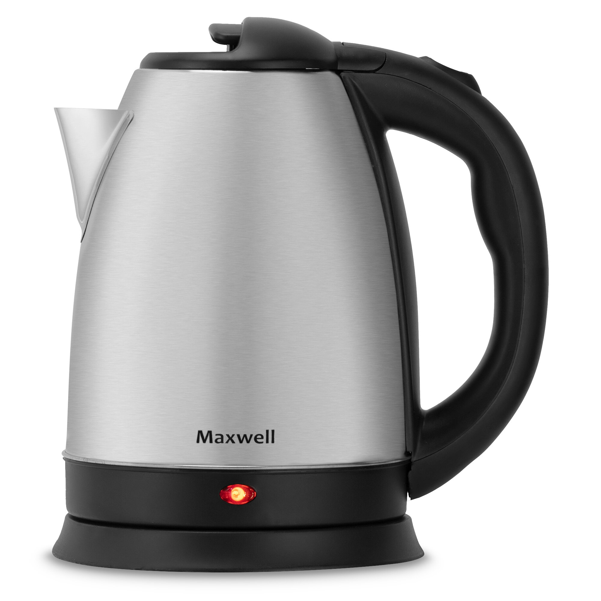 Электрический чайник Maxwell MW-1043, 1.8 л, 1800 Вт, нержавеющая сталь, автоматическое отключение