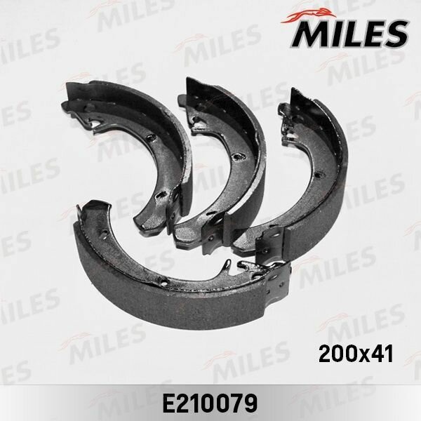 Колодки тормозные барабанные Miles E210079