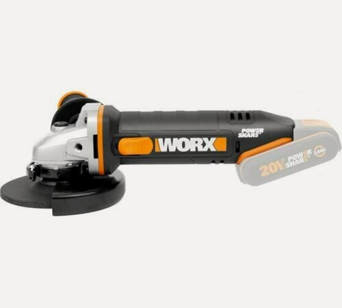 Изображение товара Аккумуляторная УШМ Worx WX803.9, 125 мм, без аккумулятора