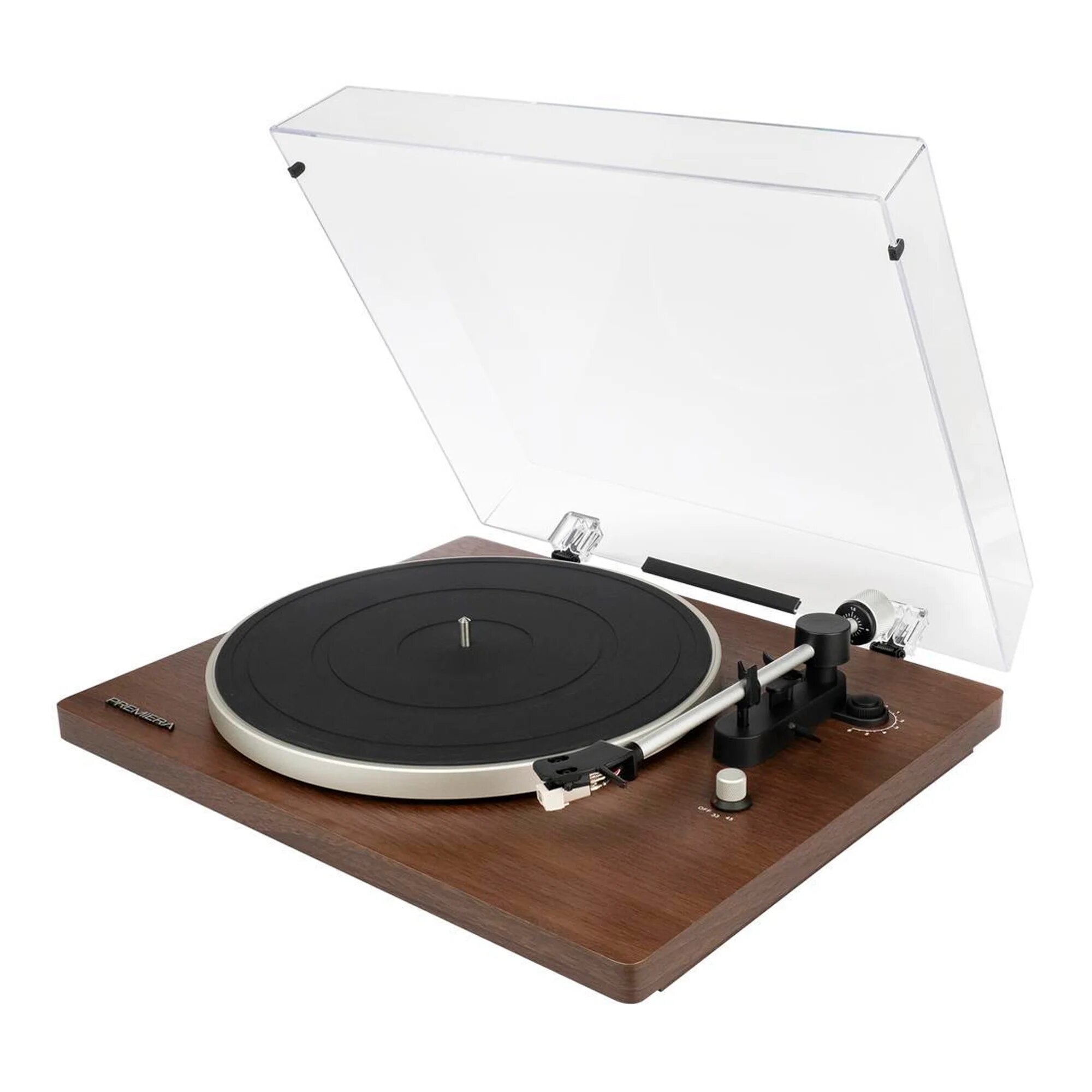 Premiera ECO One walnut проигрыватель винила
