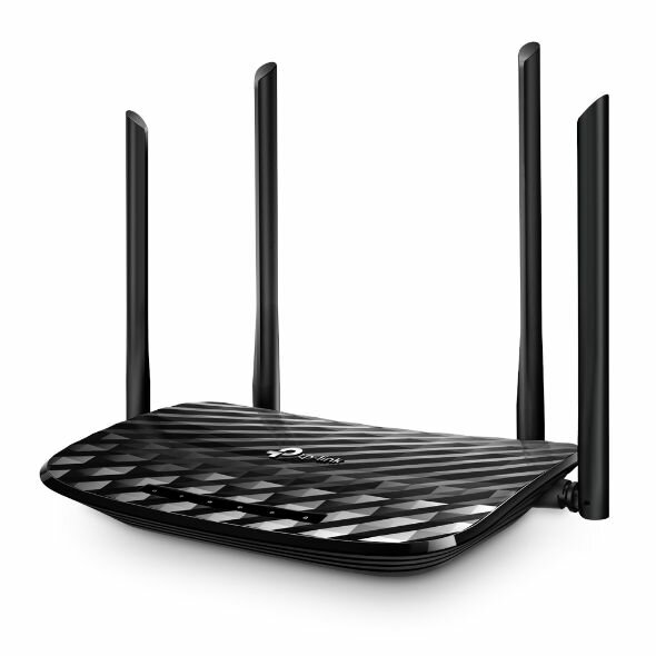 TP-Link Wi-Fi 5 роутер Archer C6 AC1200 v2, двухдиапазонный, гигабитный, с поддержкой Mesh — фото 1