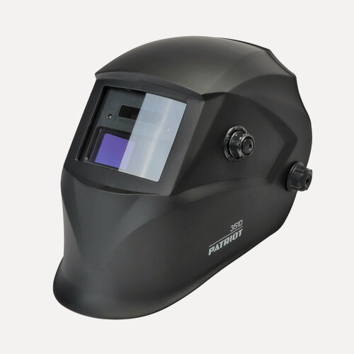 Изображение товара Маска сварщика PATRIOT 351D, хамелеон, 12DIN, солнечная батарея, черная