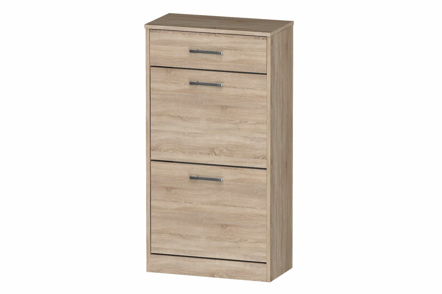 Обувница для прихожей закрытая откидная Лайф 55*29*105 ОБ-01 Дуб сонома