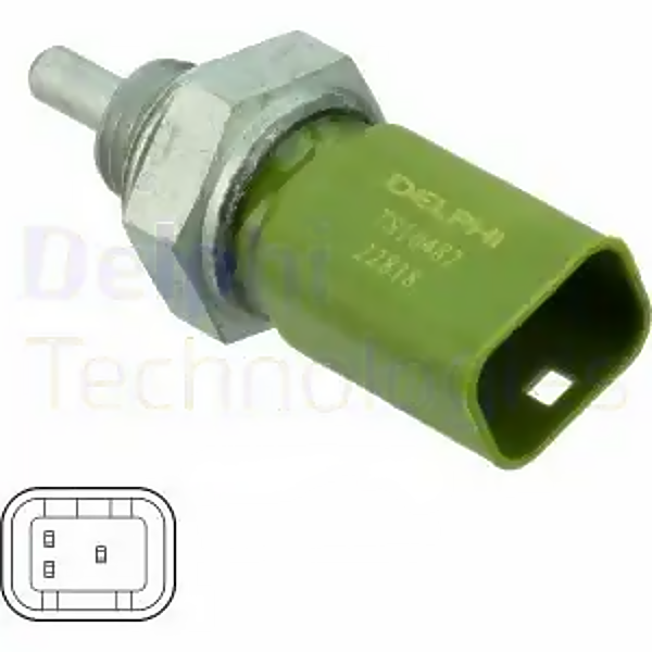 DELPHI TS10482 датчик температуры охлаждающей жидкости Clio (Клио), Clio (Клио) grandtour, Clio (Клио)