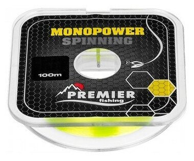 Леска Premier Fishing Monopower Spinning 035/100 Nylon