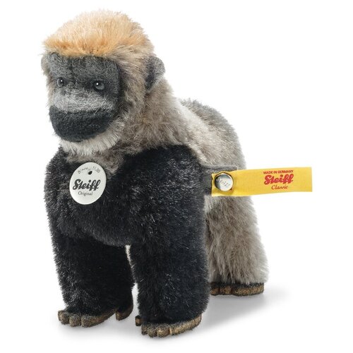 фото Мягкая игрушка steiff national geographic boogie gorilla in gift box (штайф горилла буги в подарочной коробке 11 см) steiff / штайф