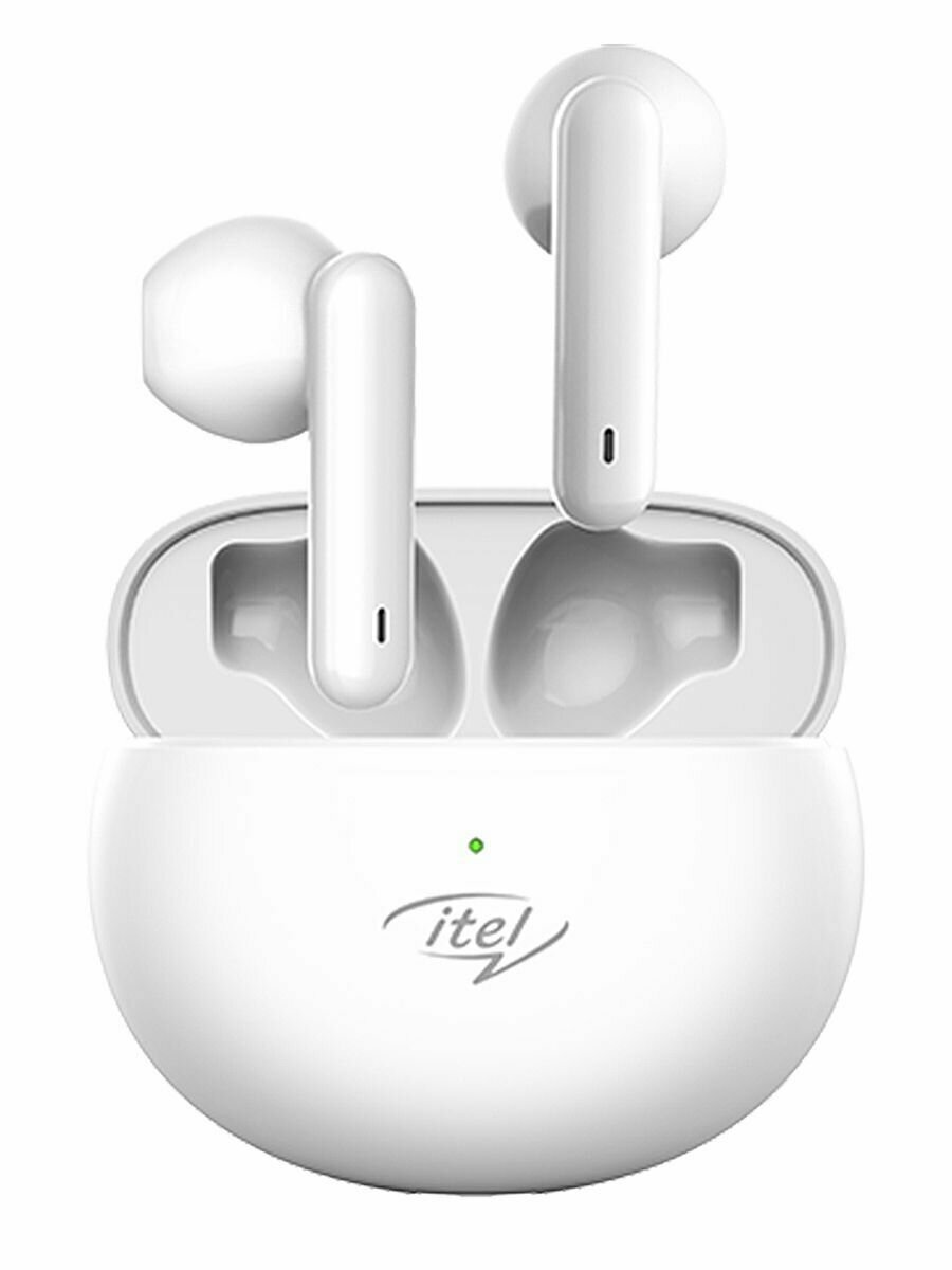 Беспроводные наушники TWS ITEL Earbuds T1 NEO, Белые