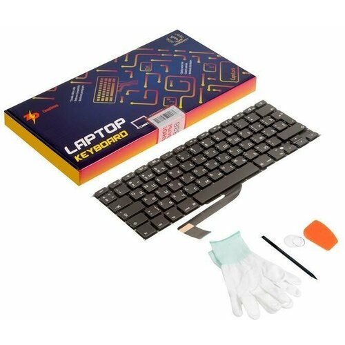 Клавиатура для Apple MacBook Pro Retina 15 A1398 Mid 2012 - Mid 2015 Г-образный Enter RUS 1534₽