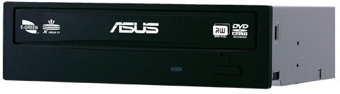 Оптический привод DVD-RW ASUS no ASUS Logo, внутренний, SATA, черный, OEM - фото №11