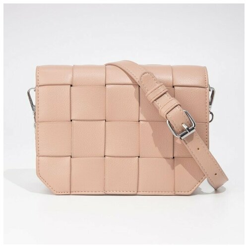 фото Мессенджер, отдел на клапане, длинный ремень, цвет розовый noname