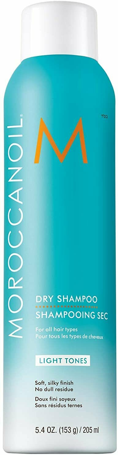 Moroccanoil Dry Shampoo Light Tones - Сухой шампунь для светлых тонов волос 205 мл