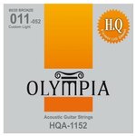 OLYMPIA HQA1152 Струны для акустической гитары 80/20 Bronze - изображение