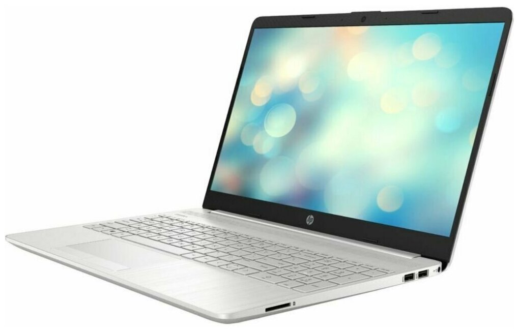 Ноутбук HP 15-dw1208ur Silver 4L5Y2EA (Intel Core i5-10210U 1.6 GHz/16384Mb/512Gb SSD/Intel UHD Graphics/Wi-Fi/Bluetooth/Cam/15.6/1920x1080/No OS)