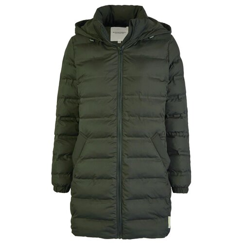 фото  куртка broadway, демисезон/зима, силуэт прямой, размер xl, хаки, зеленый
