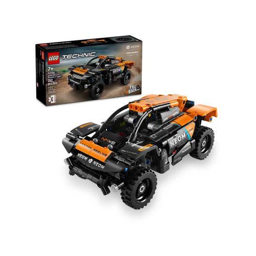 Набор с элементами конструктора LEGO Technic 42166 NEOM McLaren Extreme E Race Car, 252 дет. lego technic набор гоночных машин neom mclaren extreme e игрушечная машинка