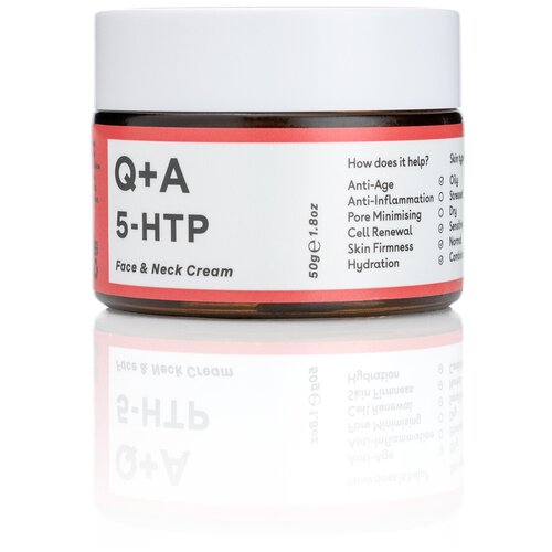 Q+A Face & Neck Cream 5-HTP 50 g /Q+A Крем для лица и шеи 5-HTP 50 g