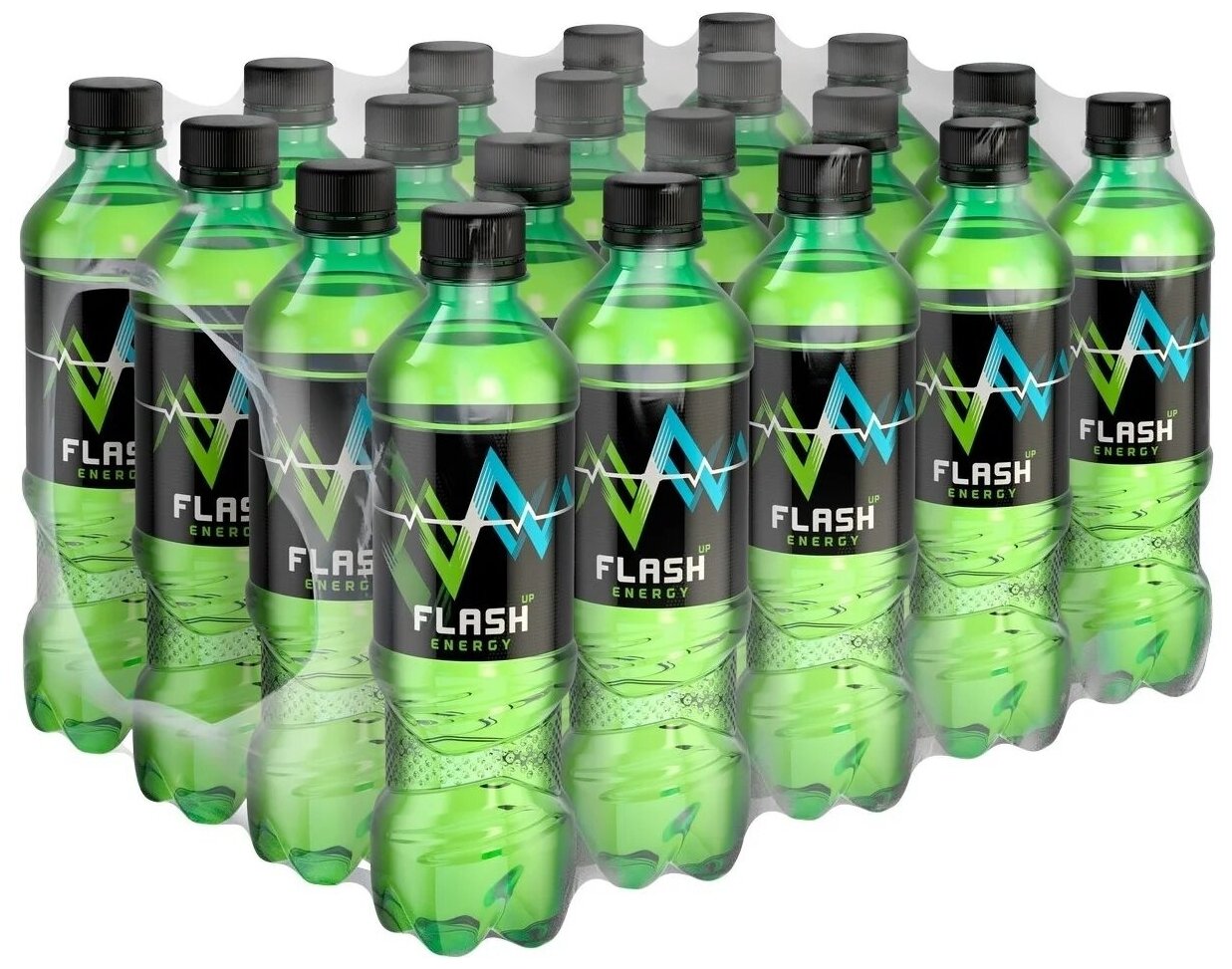 Энергетичекий напиток Flash Energy 05 л. упаковка 20 штук ПЭТ