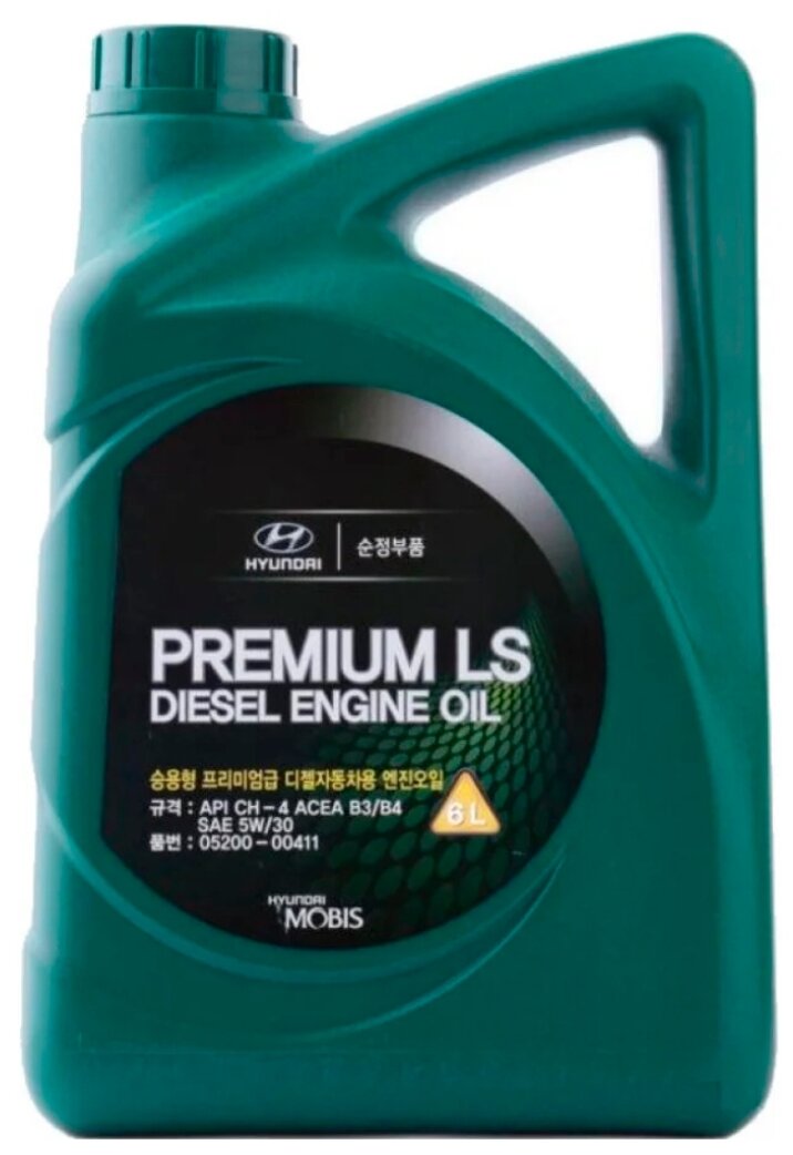Синтетическое моторное масло MOBIS Premium LS Diesel 5W-30