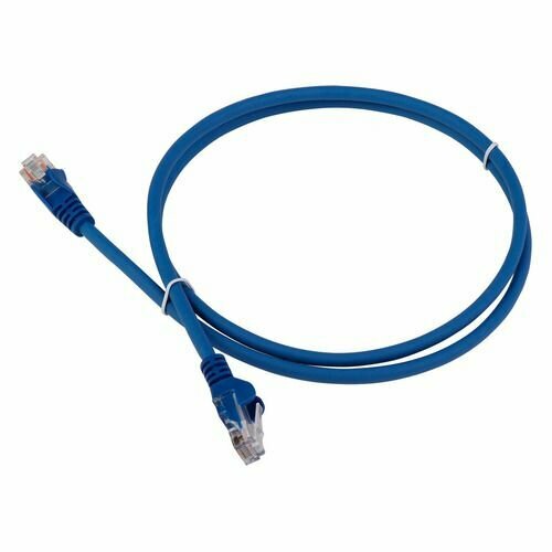 Патч-корд LanMaster вилка RJ-45, вилка RJ-45, кат.5E, LSZH, 5м, синий [lan-pc45/u5e-5.0-bl]