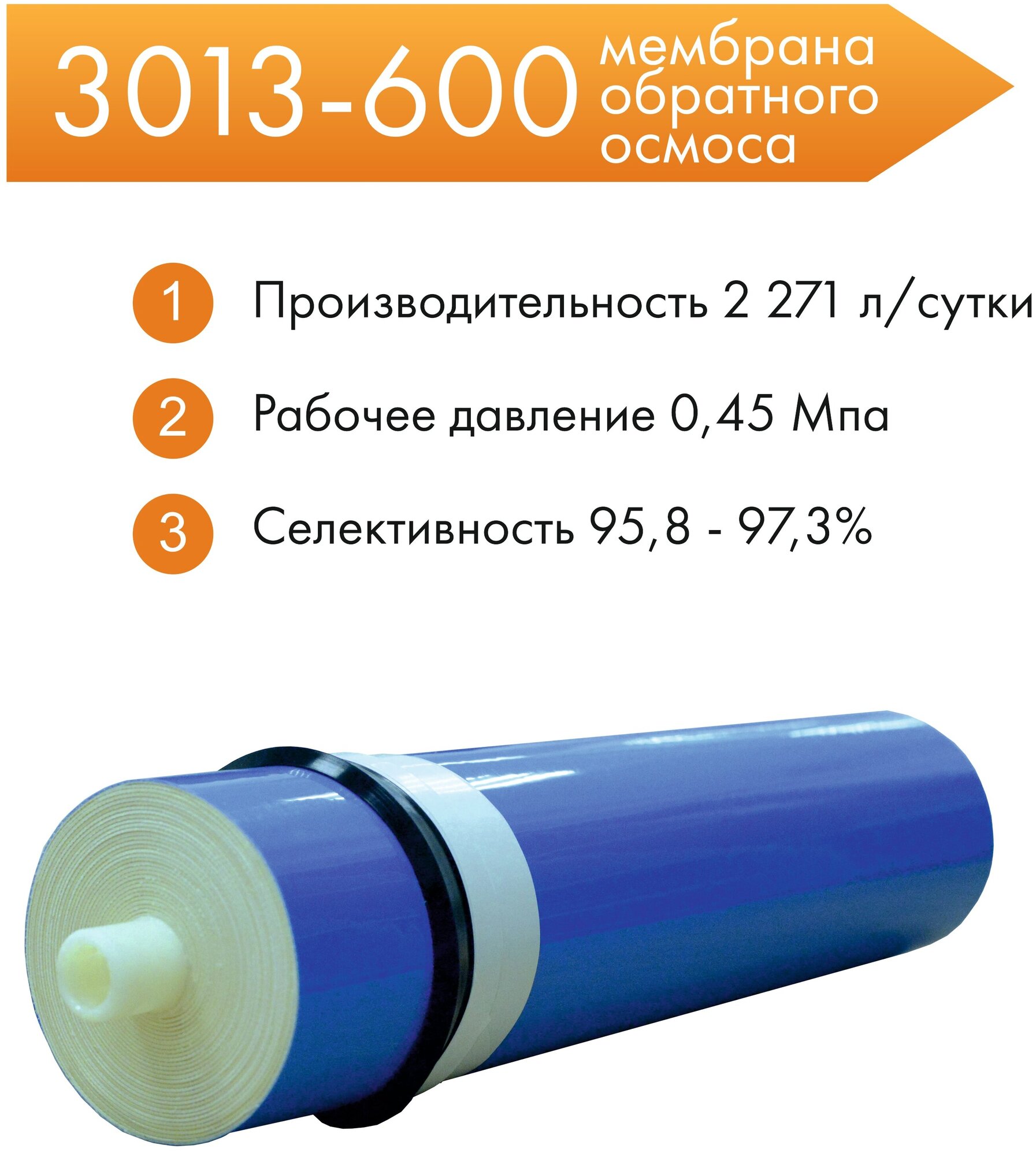 Мембрана обратного осмоса CM-3013-600