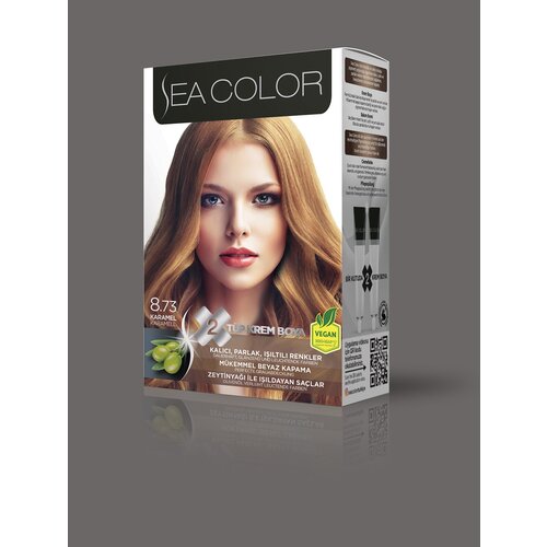 SEA COLOR № 8.37 Песочный Краска для волос sea color 9 1 алмазный блонд краска для волос