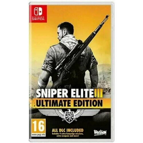 Sniper Elite 3 Ultimate Edition (Switch, картридж, Русская версия)