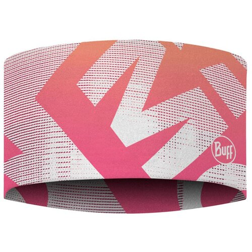 Повязка Buff CoolNet UV Wide Headband Speckle Black, фиолетовый, розовый повязка buff coolnet uv slim headband sish pink fluor