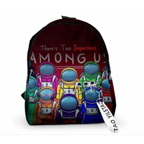 фото Рюкзак there's two impostors "among us космонавты". нет бренда