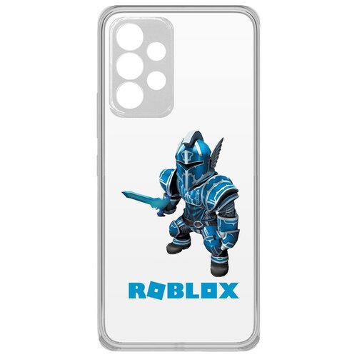 Чехол-накладка Krutoff Clear Case Roblox-Рыцарь Алар для Samsung Galaxy A33 (A336) чехол накладка krutoff clear case roblox рыцарь алар для xiaomi redmi note 8t