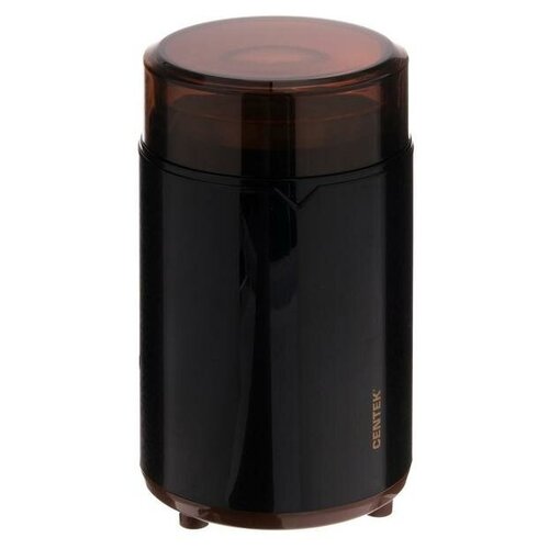 Кофемолка Centek CT-1351 Black, электрическая, 200 Вт, 100 г, съёмный стакан, чёрная. В наборе 1шт.
