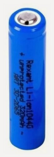 Изображение товара Аккумулятор Rexant 30-2065 Li-ion 10440 unprotected 320 mAH 3.7 В