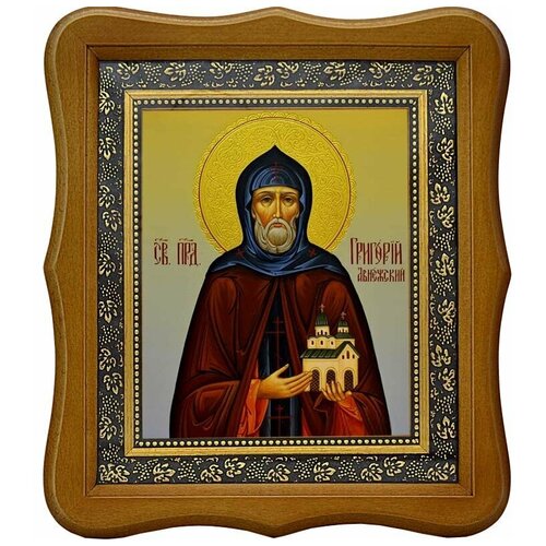 Григорий Авнежский, игумен преподобномученик. Икона на холсте. григорий авнежский игумен преподобномученик икона на холсте