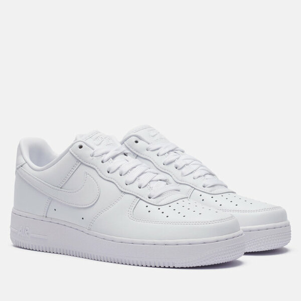 Кроссовки NIKE Air Air Force 1 '07 Fresh, повседневные, натуральная кожа