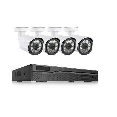 Профессиональный комплект видеонаблюдения HK WASION 4CH POE NVR KIT