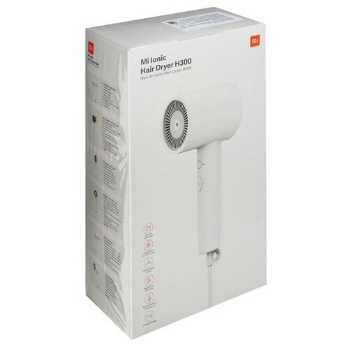 Фен Xiaomi Mi Ionic Hair Dryer H300 BHR5081GL 1600 Вт 2 темп режима 2 скорости белый 471800₽