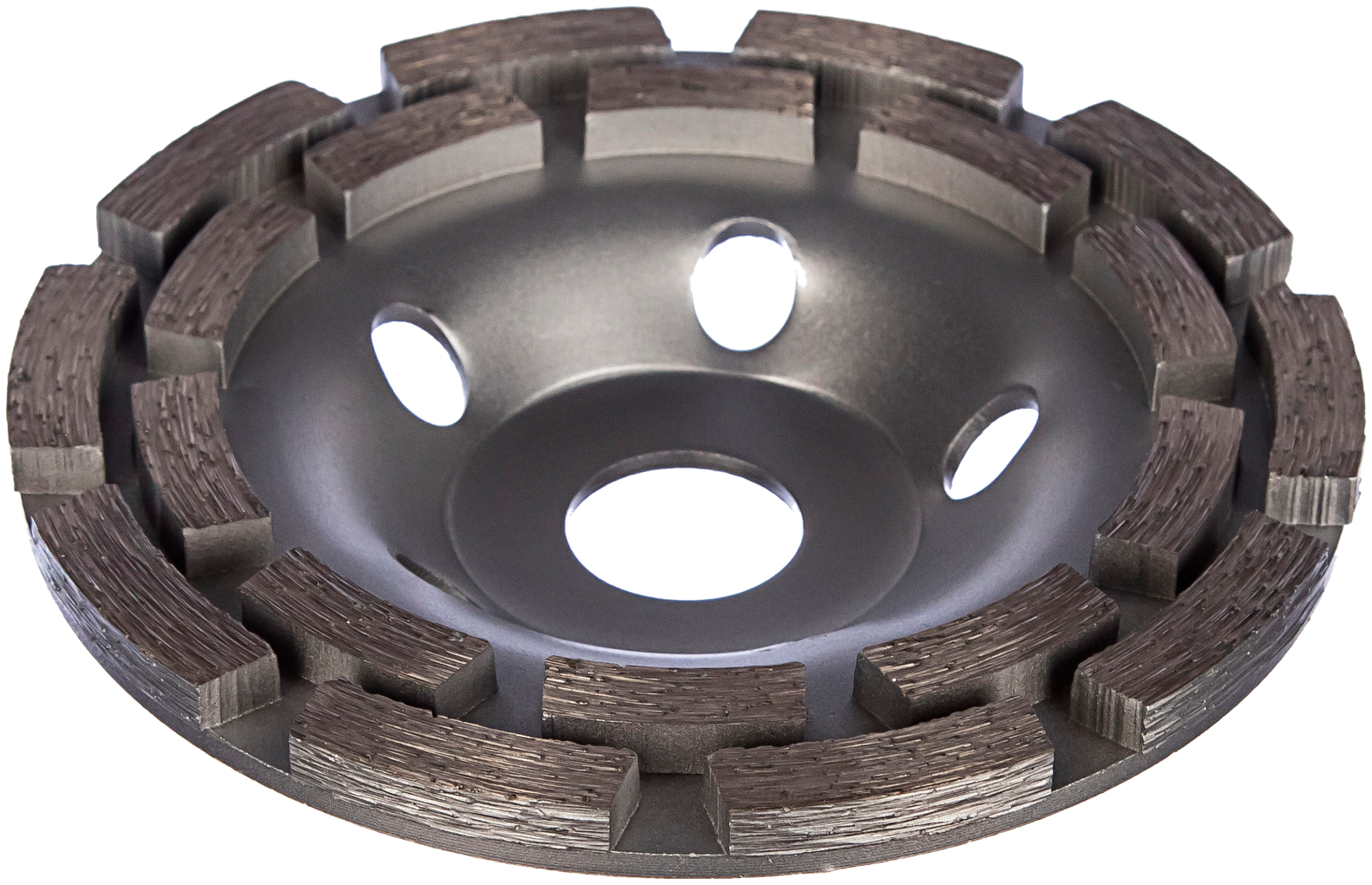 фото Чашка шлифовальная алмазная двухрядная DiaJet (125х22.23 мм) HAGWERT 500023