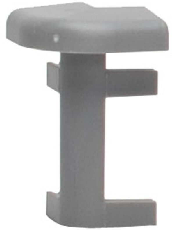 Угол ПВХ наружный Salag 50 мм серый под ковролин (1 шт.)