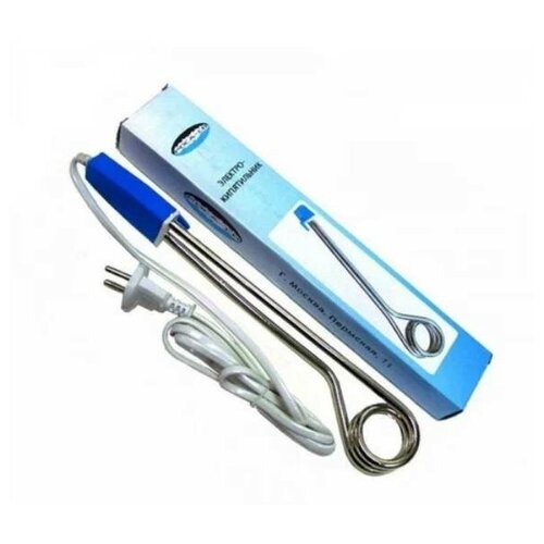 Кипятильник электрический погружной 500Вт провод 90 см , большой