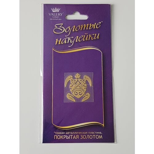Стикер на телефон золотой