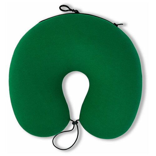 фото Подушка для шеи штучки, к которым тянутся ручки трансформер, зеленый