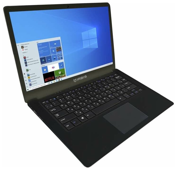 Ноутбук IRBIS NB282 14", Intel N3350,14", 1366*768 IPS, 4+128GB emmc, camera: 0.3mp, 4500mha