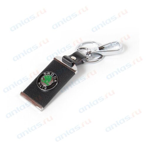 Брелок Греция BR-67 AA0566 металлический на коже Skoda TORINO AUTO 13892 цена за 1 шт 470₽