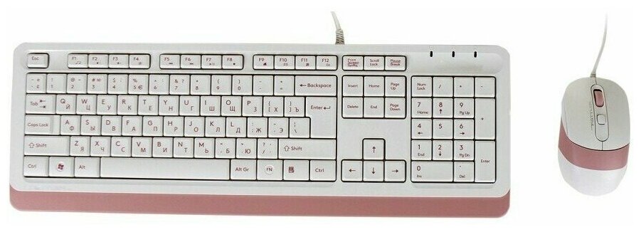 Клавиатура A4Tech F1010 PINK