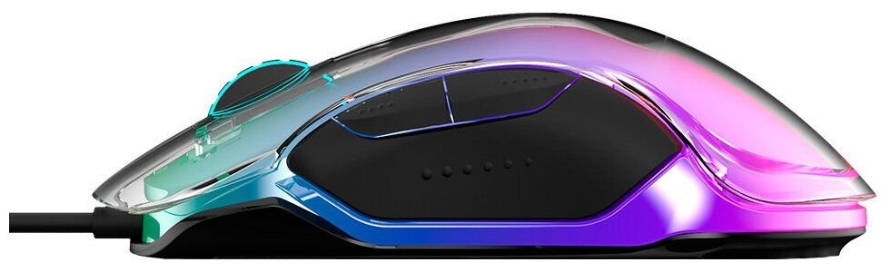 Игровая проводная мышь компьютерная TFN Saibot MX-4 black, проводная мышка